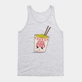 Send Noods - Kawaii Noodles Tank Top